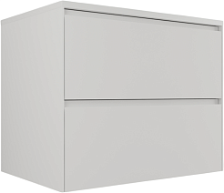 Style Line Тумба с раковиной Лима 70 Plus подвесная эмаль белая матовая – фотография-2